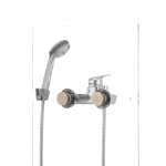 Смеситель для ванны Cron Magic 009 (красная ручка) (CR0126)