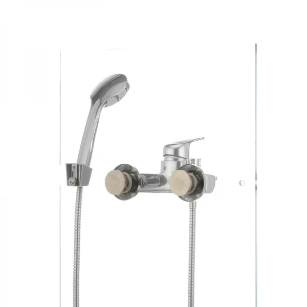 Смеситель для ванны Cron Magic 009 (красная ручка) (CR0126)