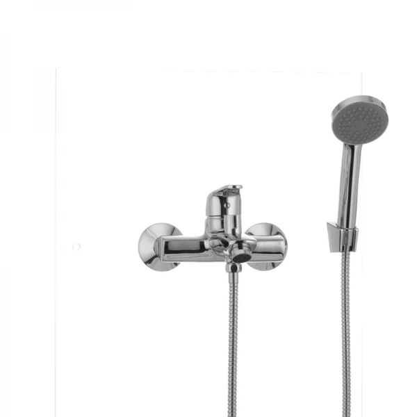 Смеситель для ванны Cron Magic 009 (красная ручка) (CR0126)