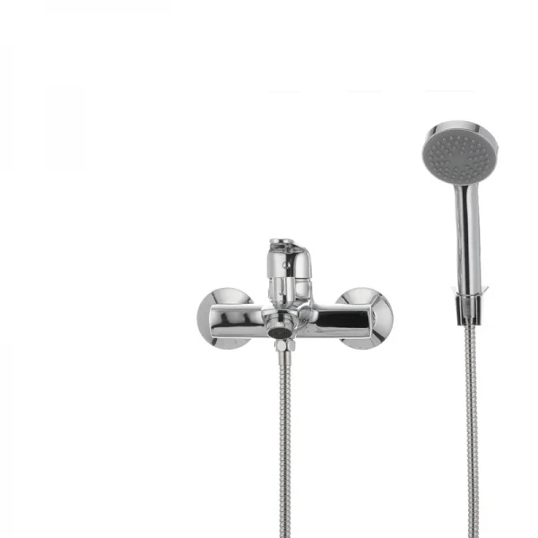 Смеситель для ванны Cron Magic 009 (красная ручка) (CR0126)