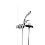 Смеситель для ванны Cron Magic 009 (красная ручка) (CR0126)