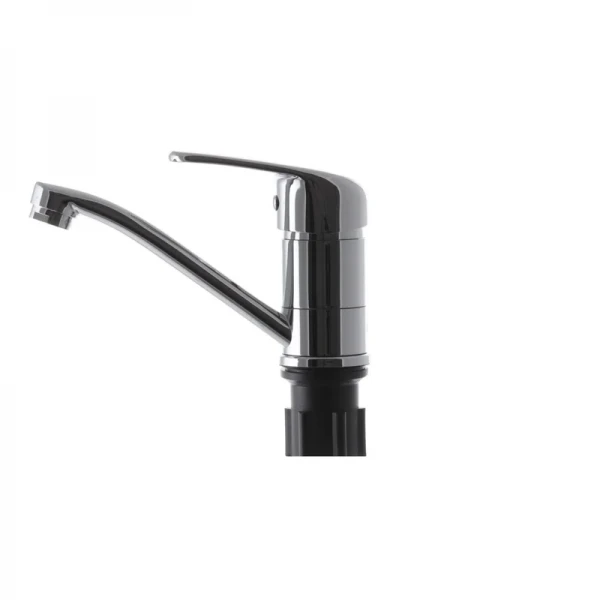 Смеситель для умывальника Cron Magic 555 хромированный с поворотным изливом 15 см (CR0130)