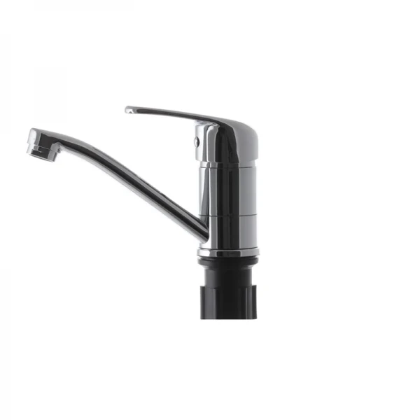Смеситель для умывальника Cron Magic 555 хромированный с поворотным изливом 15 см (CR0130)
