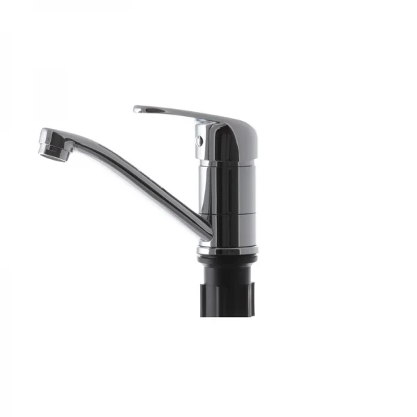 Смеситель для умывальника Cron Magic 555 хромированный с поворотным изливом 15 см (CR0130)