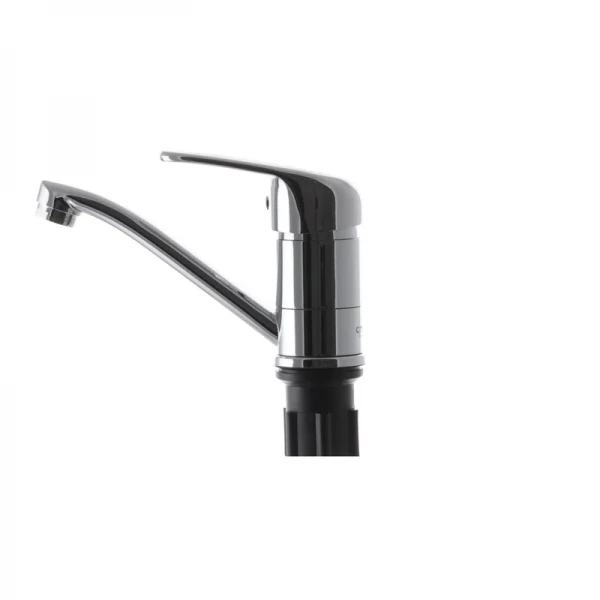 Смеситель для умывальника Cron Magic 555 хромированный с поворотным изливом 15 см (CR0130)