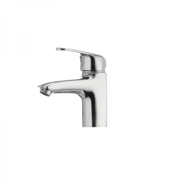 Смеситель для умывальника Cron Magic 001 (красная ручка) (CR0143)