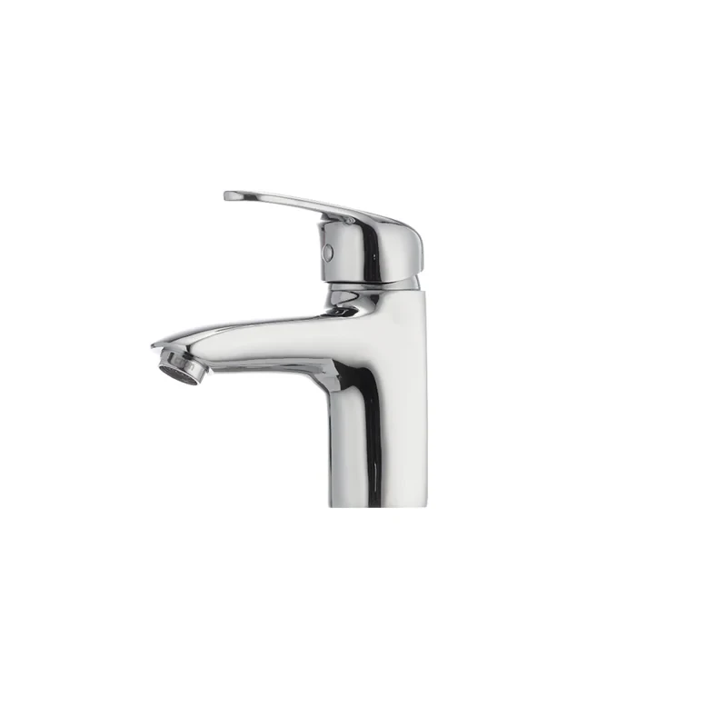 Смеситель для умывальника Cron Magic 001 (красная ручка) (CR0143)