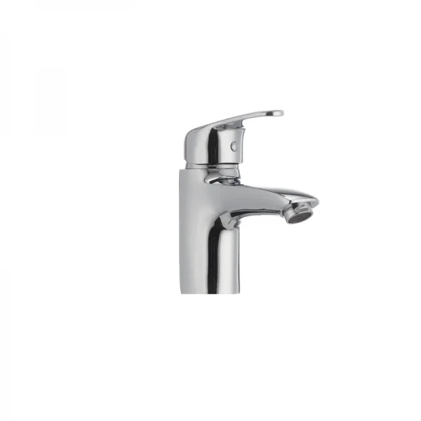 Смеситель для умывальника Cron Magic 001 (красная ручка) (CR0143)