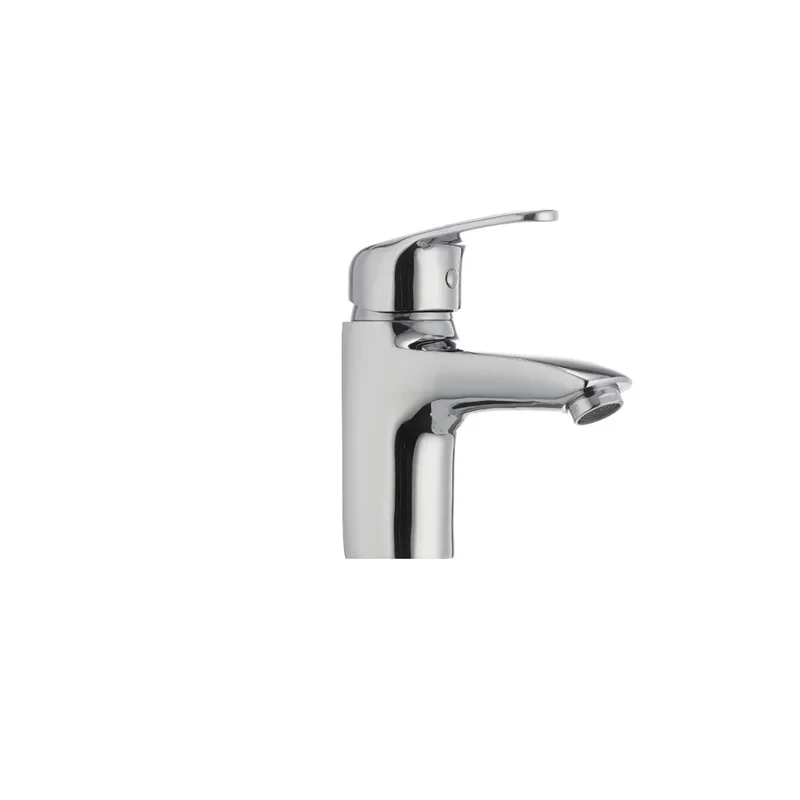 Смеситель для умывальника Cron Magic 001 (красная ручка) (CR0143)