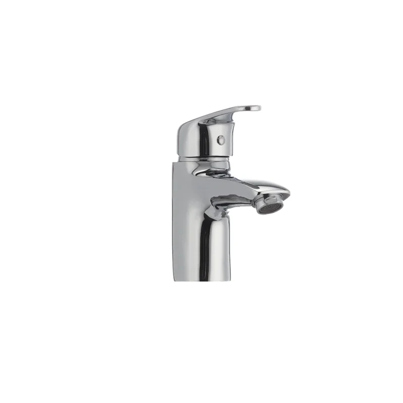 Смеситель для умывальника Cron Magic 001 (красная ручка) (CR0143)