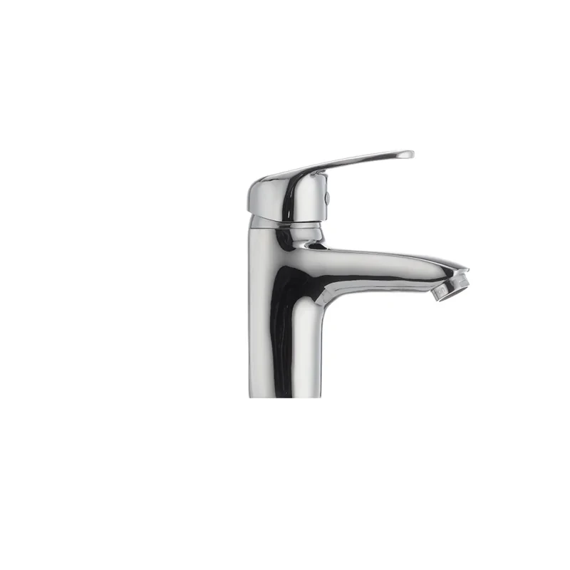 Смеситель для умывальника Cron Magic 001 (красная ручка) (CR0143)