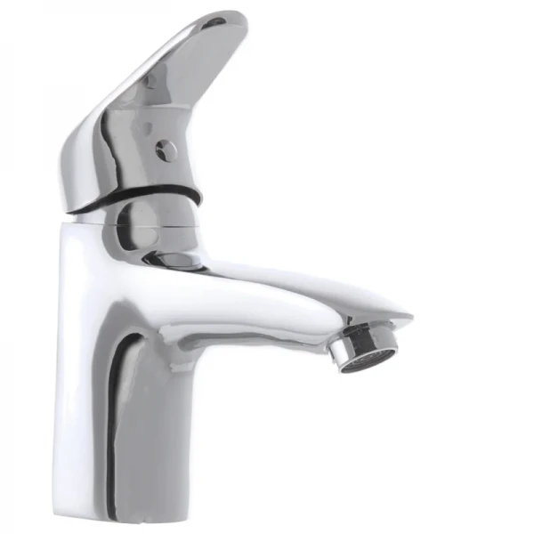 Смеситель для умывальника Cron Magic 001 (красная ручка) (CR0143)