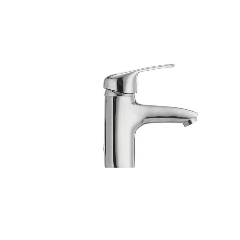 Смеситель для умывальника Cron Magic 001 (красная ручка) (CR0143)