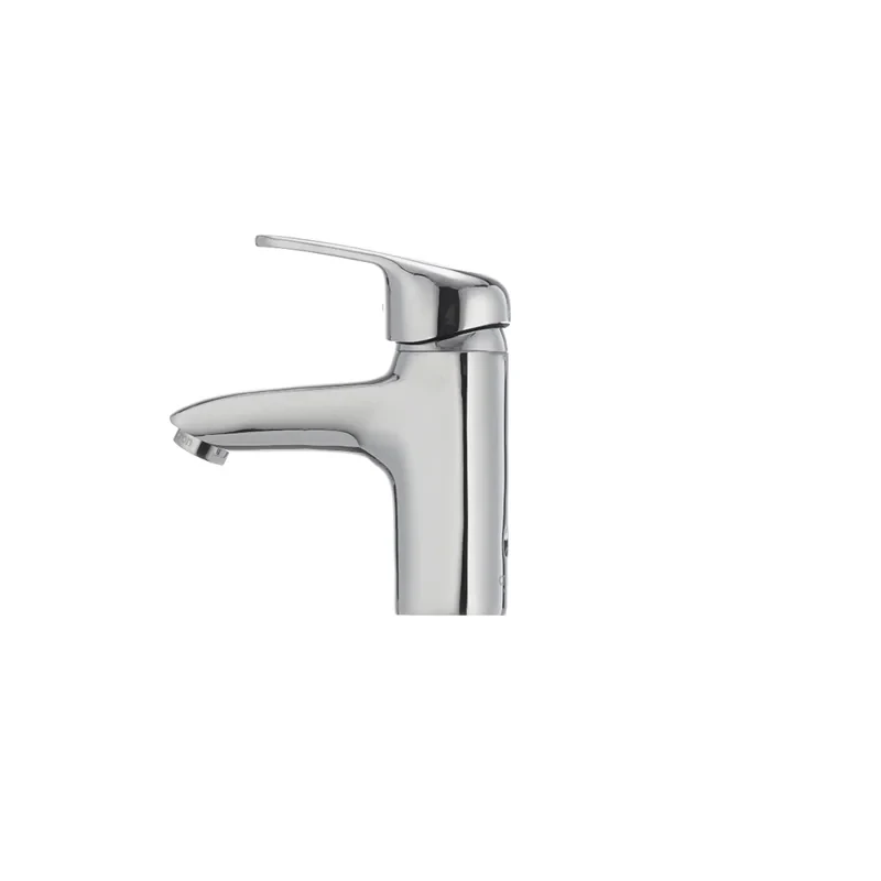 Смеситель для умывальника Cron Magic 001 (красная ручка) (CR0143)