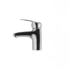 Смеситель для умывальника Cron Magic 001 (красная ручка) (CR0143)