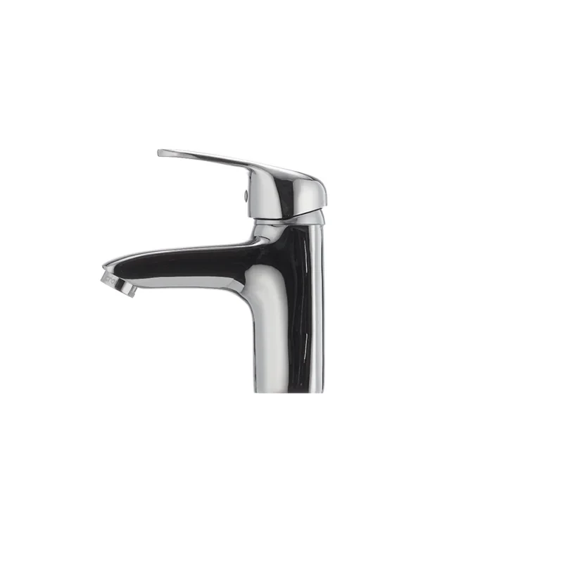 Смеситель для умывальника Cron Magic 001 (красная ручка) (CR0143)