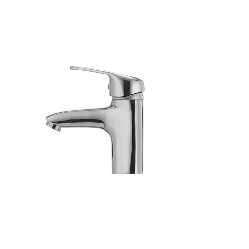 Смеситель для умывальника Cron Magic 001 (красная ручка) (CR0143)