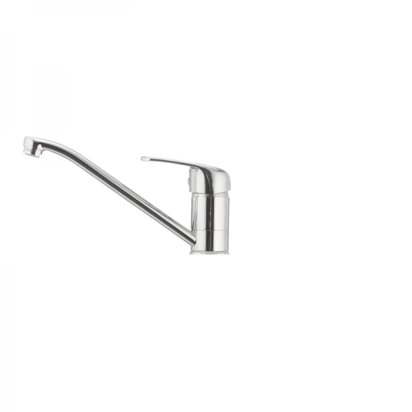 Смеситель для кухни Cron Magic 004 (красная ручка) (CR0148)