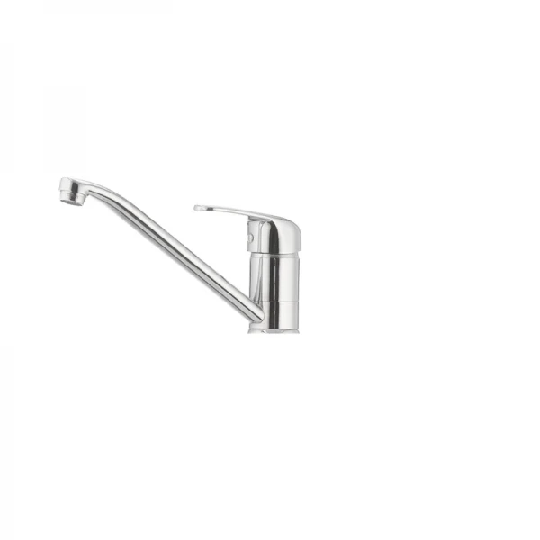 Смеситель для кухни Cron Magic 004 (красная ручка) (CR0148)