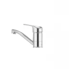 Змішувач для умивальника Cron Magic 004 (вилив 15 см) (синя ручка) (CR0150)