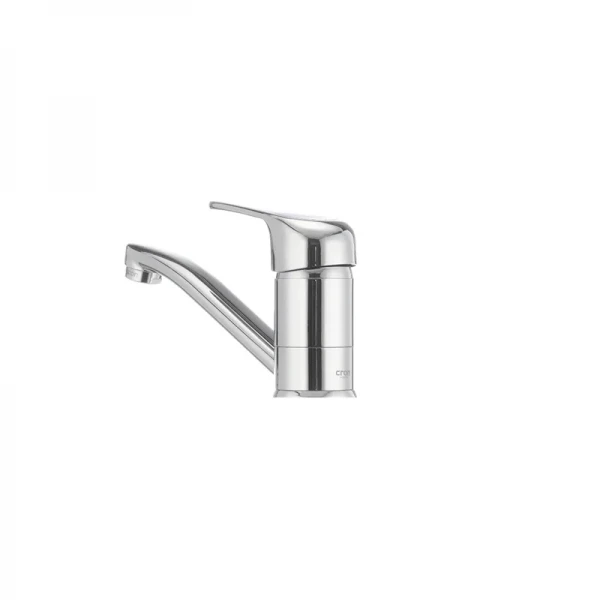 Змішувач для умивальника Cron Magic 004 (вилив 15 см) (синя ручка) (CR0150)