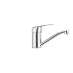 Змішувач для умивальника Cron Magic 004 (вилив 15 см) (синя ручка) (CR0150)