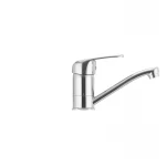 Змішувач для умивальника Cron Magic 004 (вилив 15 см) (синя ручка) (CR0150)