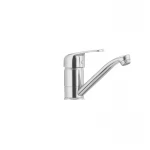 Змішувач для умивальника Cron Magic 004 (вилив 15 см) (червона ручка) (CR0151)