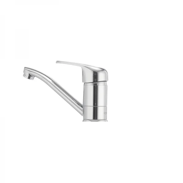 Змішувач для умивальника Cron Magic 004 (вилив 15 см) (червона ручка) (CR0151)