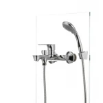 Змішувач для ванни Cron Smart 009 одноважільний хромований з коротким литим зливом (CR0166)