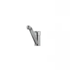 Одноважільний змішувач для кухні Cron Columbia 004 хром з поворотним виливом 220 мм (CR0207)