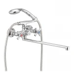 Смеситель для ванны Cron Polo 140 (CR0223)