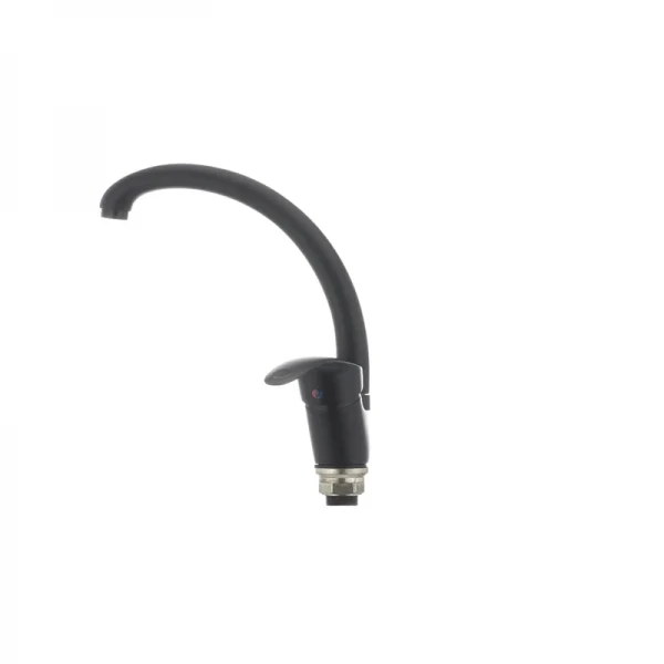 Смеситель для кухни Cron Mars 777 черный (CR0785)