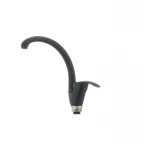 Смеситель для кухни Cron Mars 777 черный (CR0785)