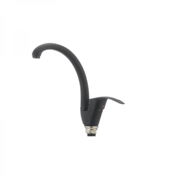 Смеситель для кухни Cron Mars 777 черный (CR0785)