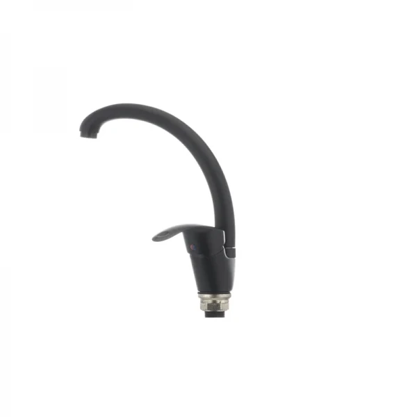 Смеситель для кухни Cron Mars 777 черный (CR0785)