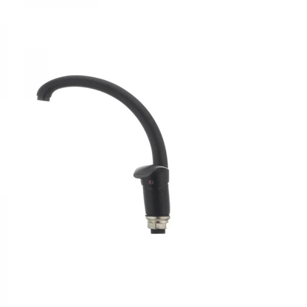 Смеситель для кухни Cron Mars 777 черный (CR0785)