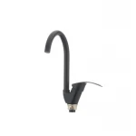 Смеситель для кухни Cron Mars 777-G черный (CR0786)