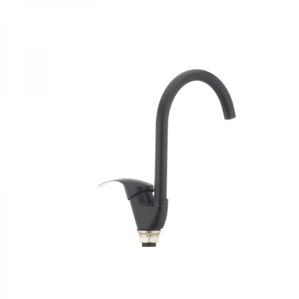 Смеситель для кухни Cron Mars 777-G черный (CR0786)