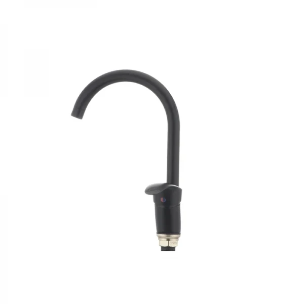 Смеситель для кухни Cron Mars 777-G черный (CR0786)