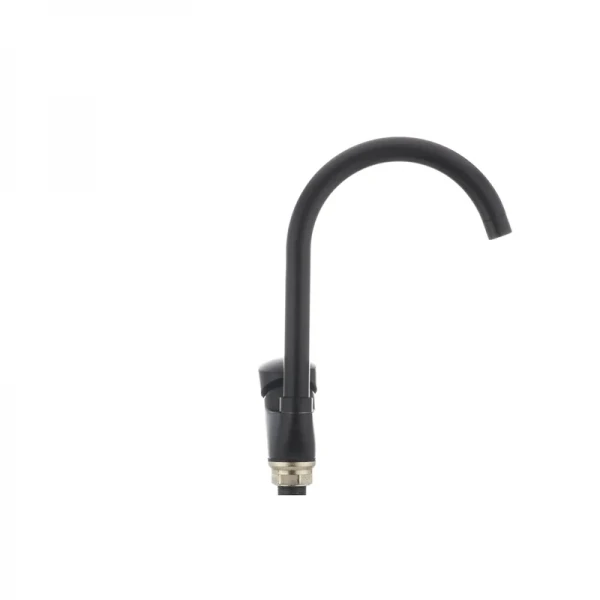 Смеситель для кухни Cron Mars 777-G черный (CR0786)