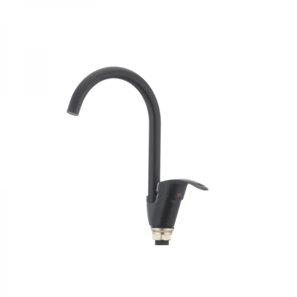 Смеситель для кухни Cron Mars 777-G черный (CR0786)