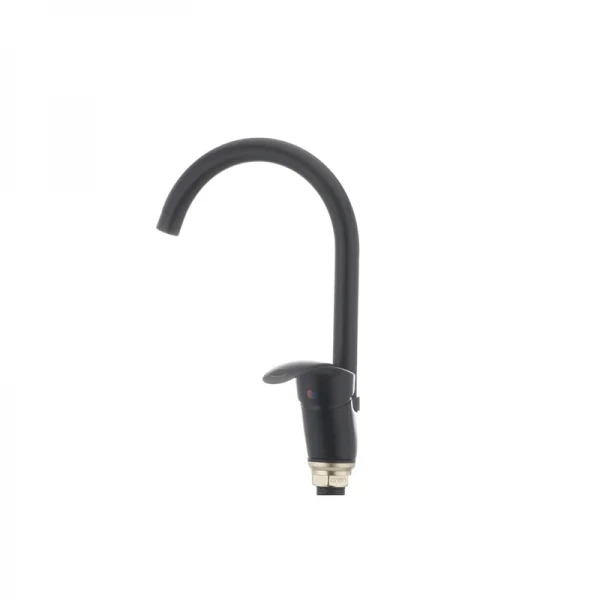 Смеситель для кухни Cron Mars 777-G черный (CR0786)