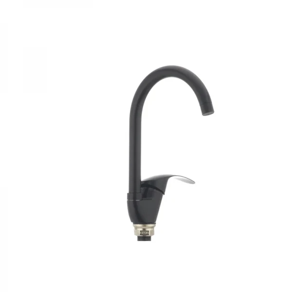 Смеситель для кухни Cron Mars 777-G черный (CR0786)