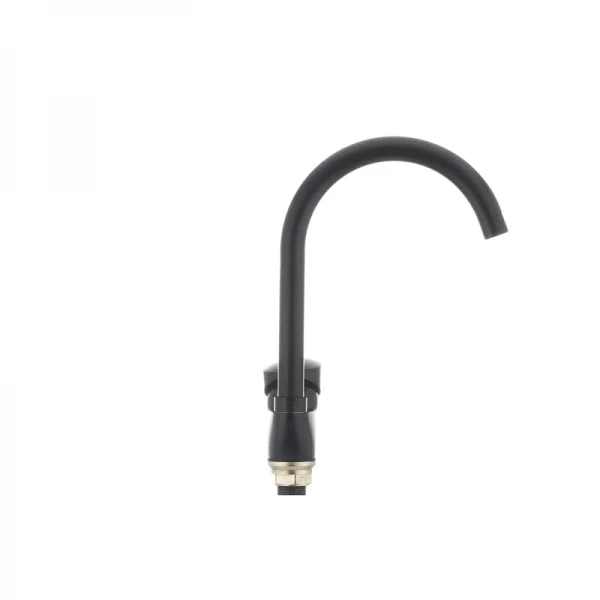 Смеситель для кухни Cron Mars 777-G черный (CR0786)