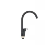 Смеситель для кухни Cron Mars 777-G черный (CR0786)