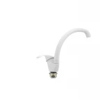 Смеситель для кухни Cron Mars 777 белый (CR0787)