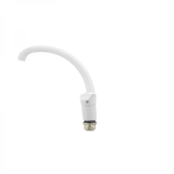 Смеситель для кухни Cron Mars 777 белый (CR0787)