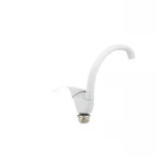 Смеситель для кухни Cron Mars 777 белый (CR0787)