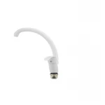 Смеситель для кухни Cron Mars 777 белый (CR0787)